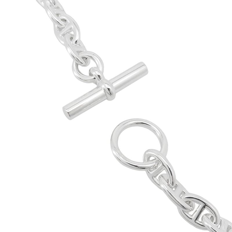 Hermes Necklace Chaine D'ancre PM 43 Links Silver