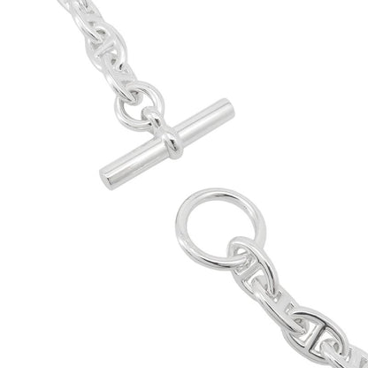 Hermes Necklace Chaine D'ancre PM 43 Links Silver