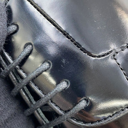 Prada Dress Shoes Brushed Leather 37 Black