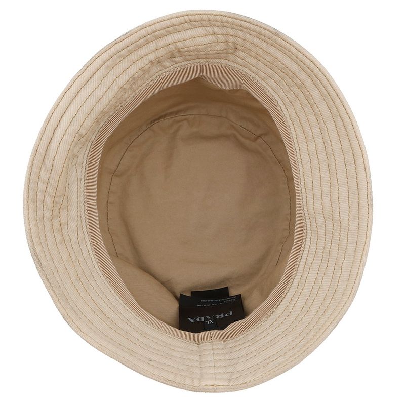 Prada Hat Triangle Logo Cotton XL Hat