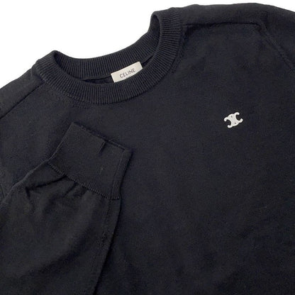 Celine Sweater Triomphe Crew Neck L Top