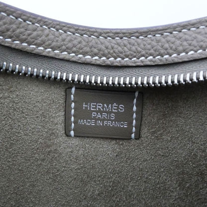 Hermes Petit Arson Etoupe Silver-hardware Togo W Engraved Leather