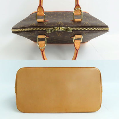 Louis Vuitton Alma M51130 Monogram Handbag Old Shape Brown Gold