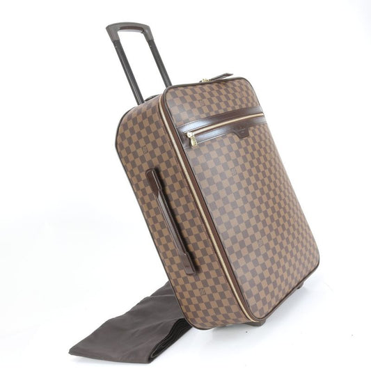 Extreme Louis Vuitton Damier Pegase 55 N23294 Leather Suitcase Carry Case Bag