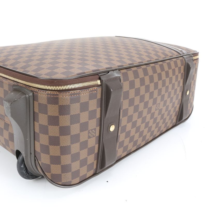 Extreme Louis Vuitton Damier Pegase 55 N23294 Leather Suitcase Carry Case Bag