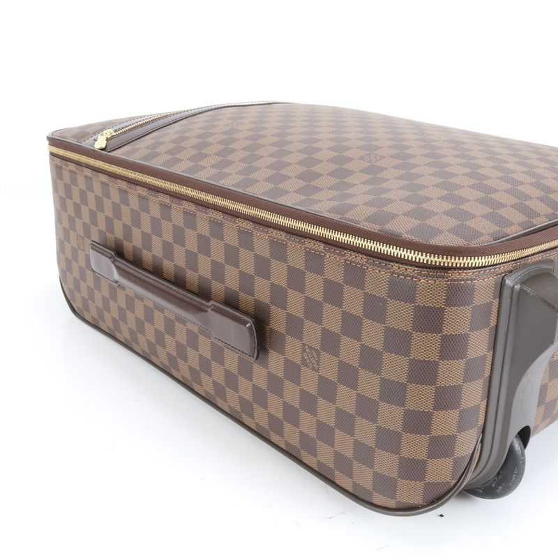 Extreme Louis Vuitton Damier Pegase 55 N23294 Leather Suitcase Carry Case Bag