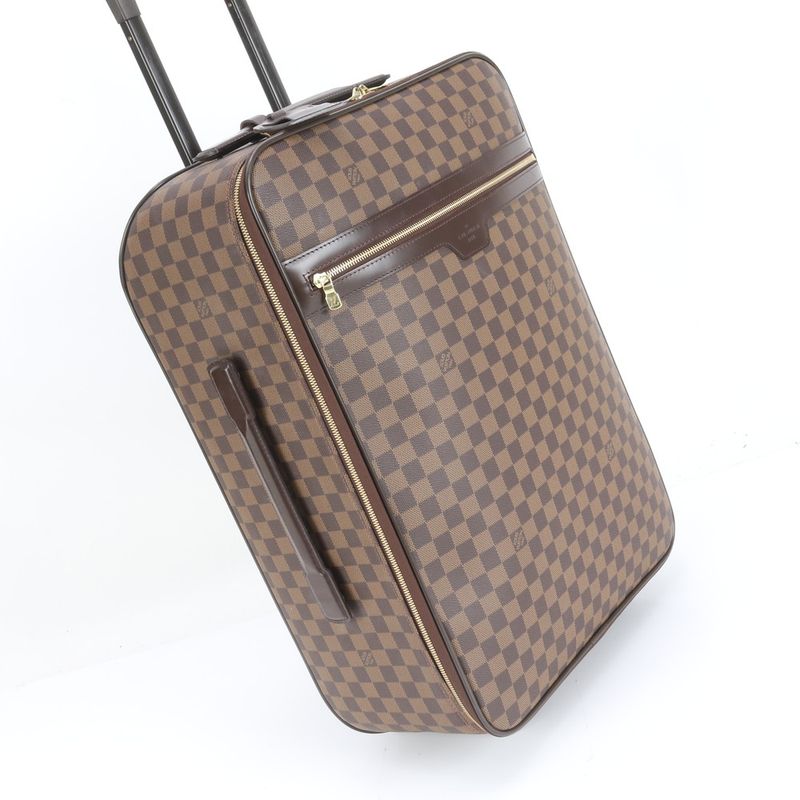 Extreme Louis Vuitton Damier Pegase 55 M23294 Leather Suitcase Carry Case Bag