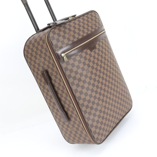 Extreme Louis Vuitton Damier Pegase 55 M23294 Leather Suitcase Carry Case Bag