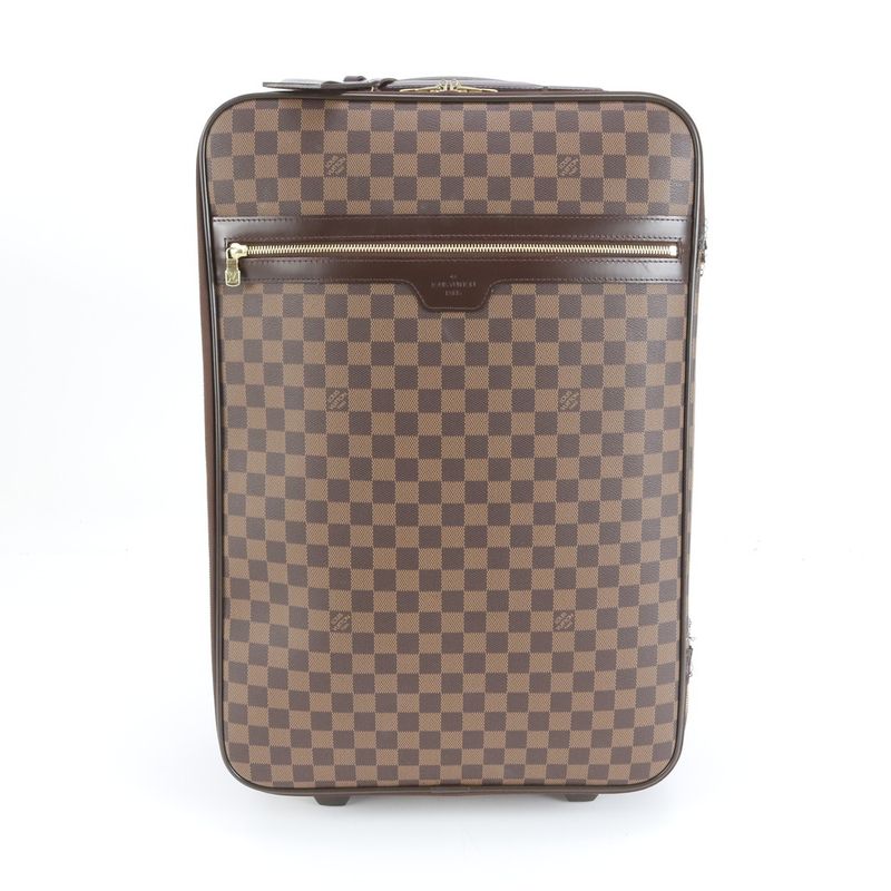 Extreme Louis Vuitton Damier Pegase 55 M23294 Leather Suitcase Carry Case Bag