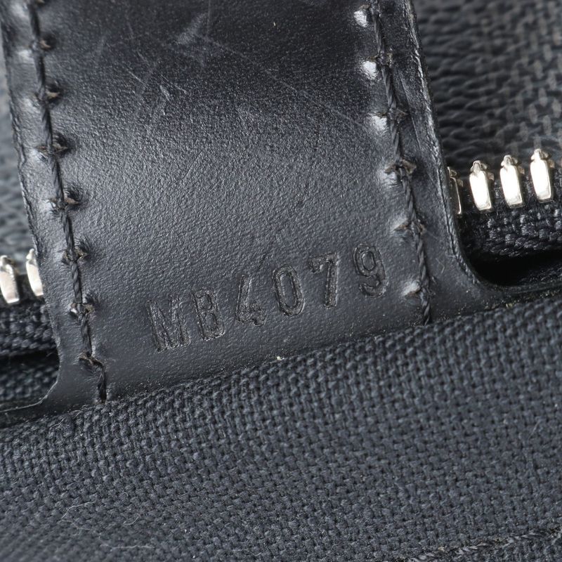 Extreme Louis Vuitton Damier Graphite Pilot Case N23206 Suitcase Carry Case Bag