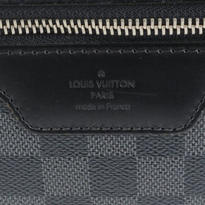 Extreme Louis Vuitton Damier Graphite Pilot Case N23206 Suitcase Carry Case Bag