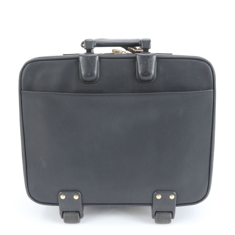 Bottega Veneta Marco Polo 2 Wheel Leather Suitcase Carry Case Bag