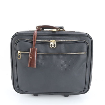 Bottega Veneta Marco Polo 2 Wheel Leather Suitcase Carry Case Bag