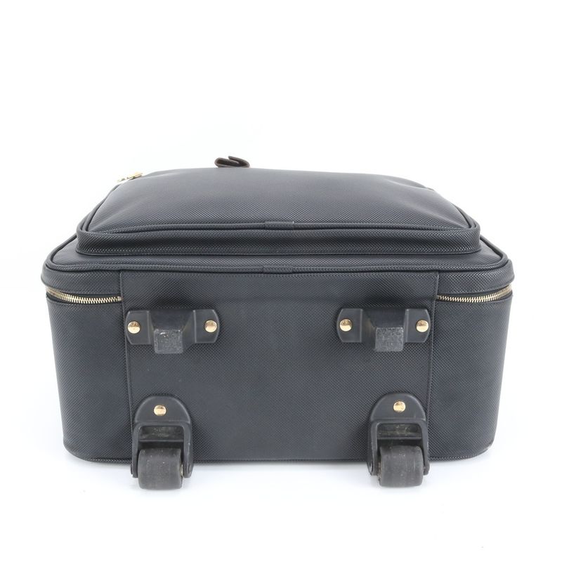 Bottega Veneta Marco Polo 2 Wheel Leather Suitcase Carry Case Bag