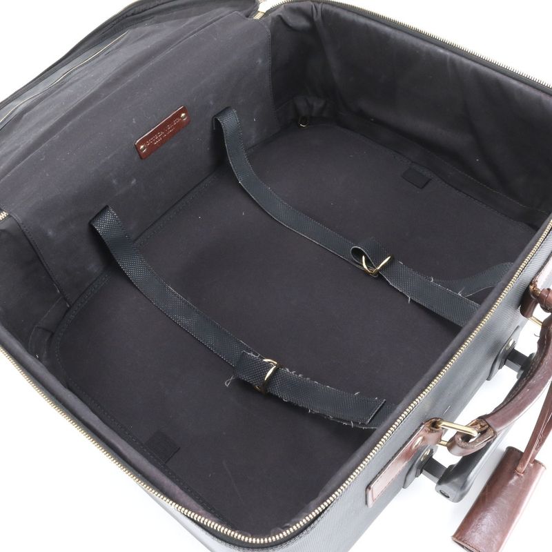 Bottega Veneta Marco Polo 2 Wheel Leather Suitcase Carry Case Bag