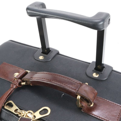 Bottega Veneta Marco Polo 2 Wheel Leather Suitcase Carry Case Bag