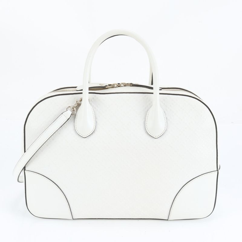 Gucci Diamante Mini Boston 354332 Leather 2WAY Shoulder Bag Crossbody