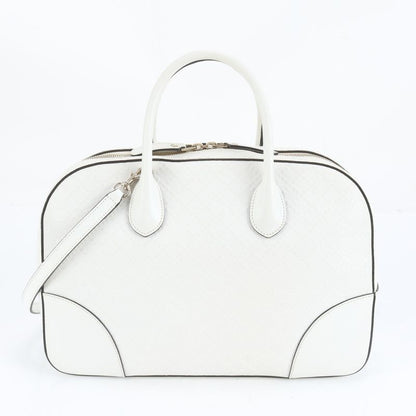 Gucci Diamante Mini Boston 354332 Leather 2WAY Shoulder Bag Crossbody