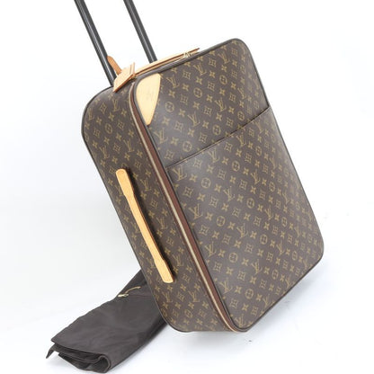 Louis Vuitton Monogram Pegase 55 M23294 Leather Suitcase Carry Case Bag