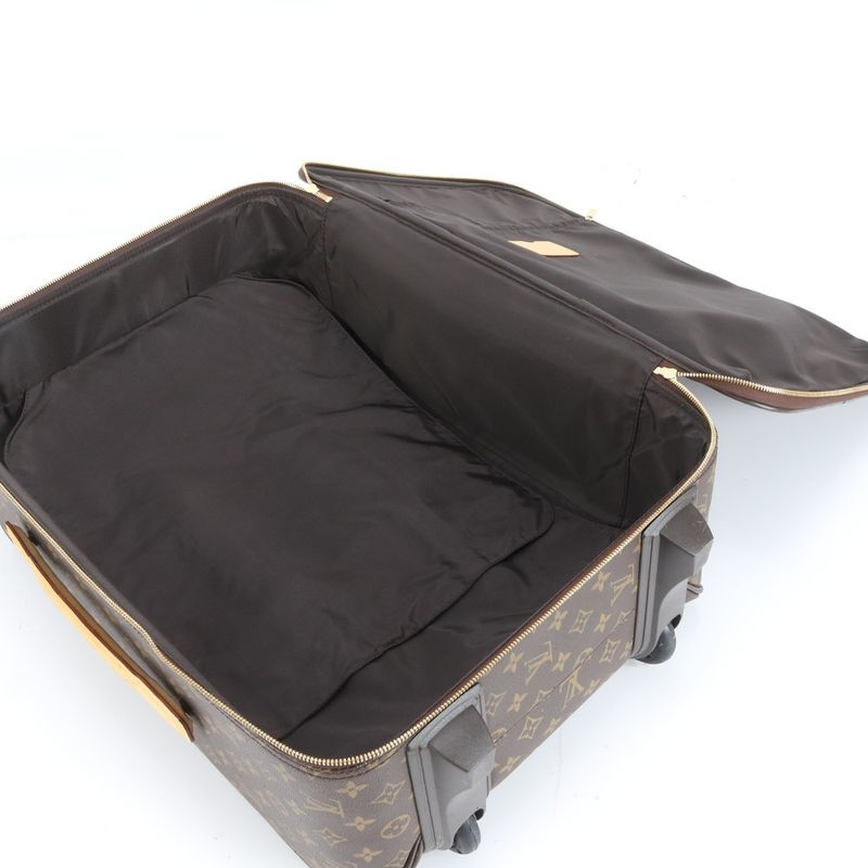 Louis Vuitton Monogram Pegase 55 M23294 Leather Suitcase Carry Case Bag