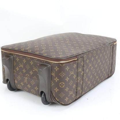 Louis Vuitton Monogram Pegase 55 M23294 Leather Suitcase Carry Case Bag