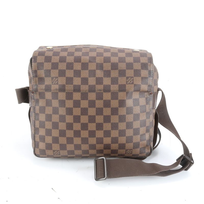 Louis Vuitton Damier Naviglio N45255 Leather Shoulder Bag Crossbody Messenger