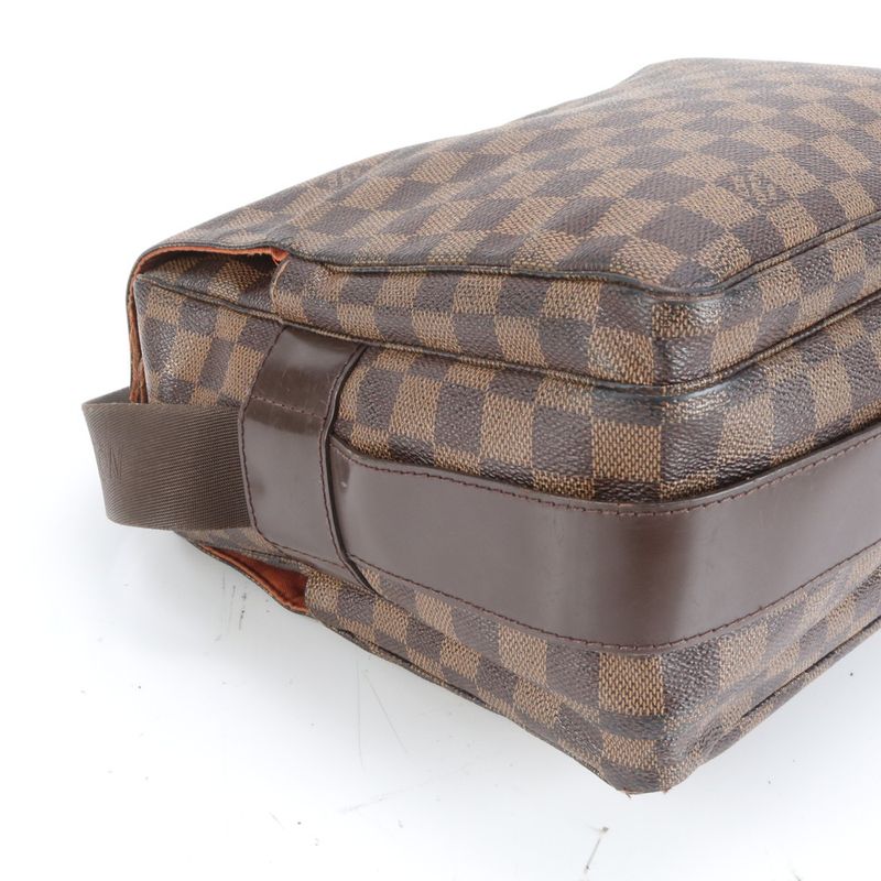 Louis Vuitton Damier Naviglio N45255 Leather Shoulder Bag Crossbody Messenger