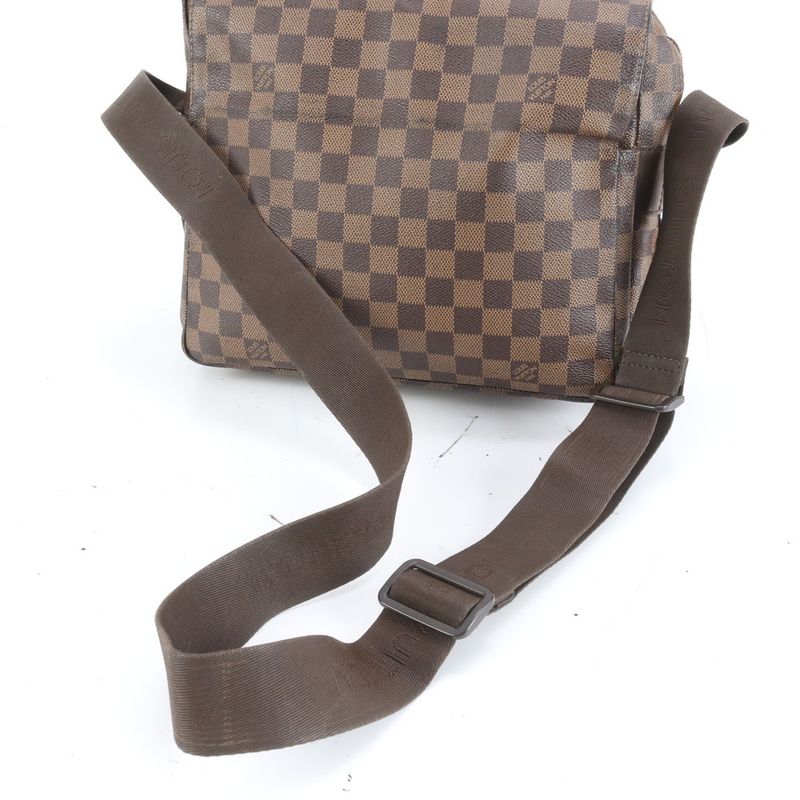 Louis Vuitton Damier Naviglio N45255 Leather Shoulder Bag Crossbody Messenger