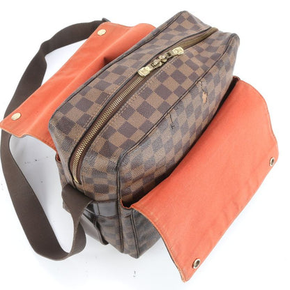 Louis Vuitton Damier Naviglio N45255 Leather Shoulder Bag Crossbody Messenger