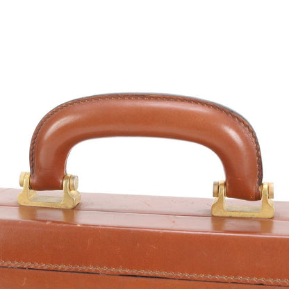 Pole Loewe Anagram Leather Attache Case Hard Case Document Bag Business Travel