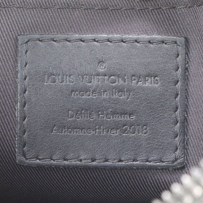 Louis Vuitton Monogram Eclipse Glaze Pochette Cosmos M63373 Leather Second Bag