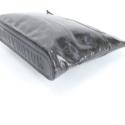 Louis Vuitton Monogram Eclipse Glaze Pochette Cosmos M63373 Leather Second Bag