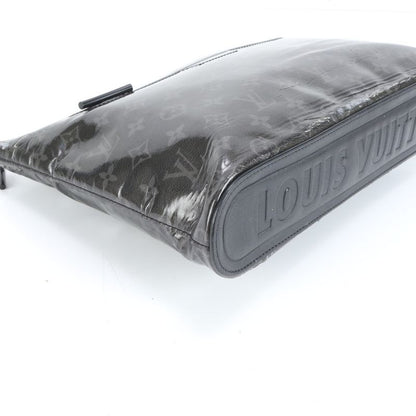 Louis Vuitton Monogram Eclipse Glaze Pochette Cosmos M63373 Leather Second Bag