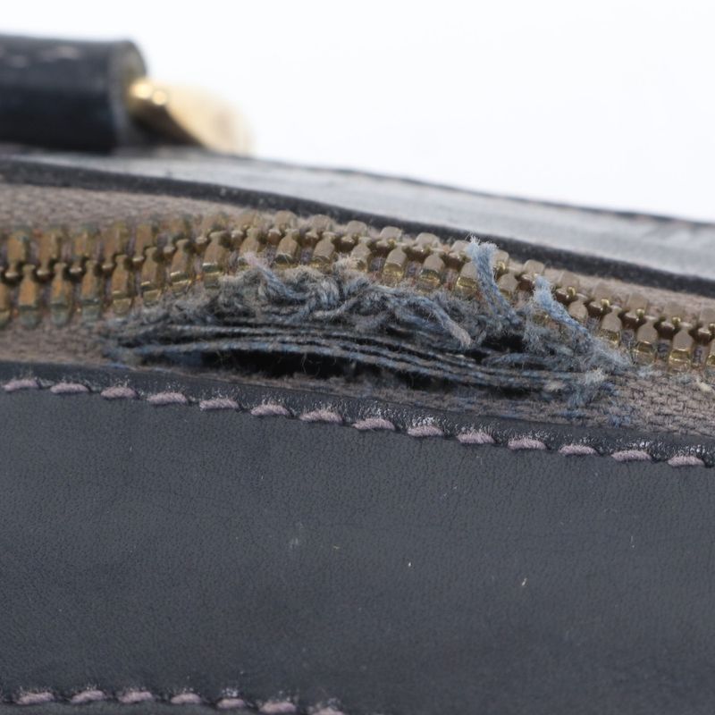 Gucci GG Canvas Sherry Line Leather Boston Bag Business Travel Tote Genuine