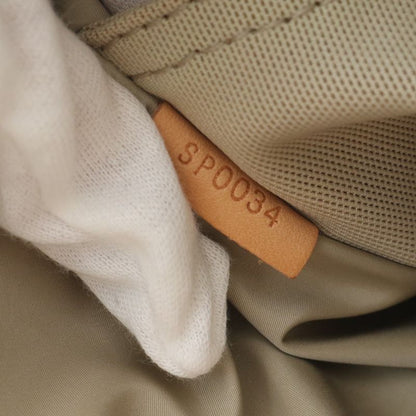 Louis Vuitton Damier Jean Citadin Terre M93040 Leather Shoulder Bag Crossbody