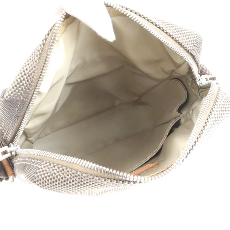 Louis Vuitton Damier Jean Citadin Terre M93040 Leather Shoulder Bag Crossbody