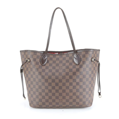 Louis Vuitton Damier Neverfull MM M51105 Leather Tote Bag Shoulder Hand Genuine