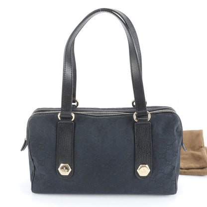 Gucci GG Canvas Mini Boston 152457 Leather Shoulder Bag Shoulder Hand