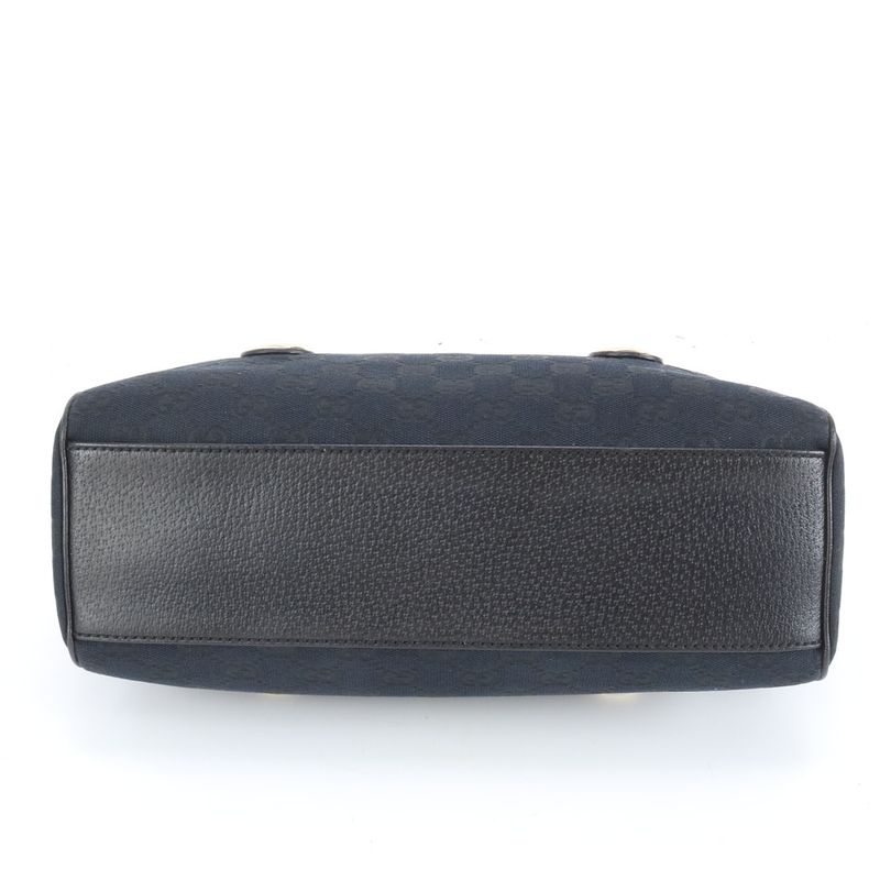 Gucci GG Canvas Mini Boston 152457 Leather Shoulder Bag Shoulder Hand