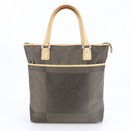 Louis Vuitton Damier Jean Cougar Taille M93083 Leather Tote Bag Business