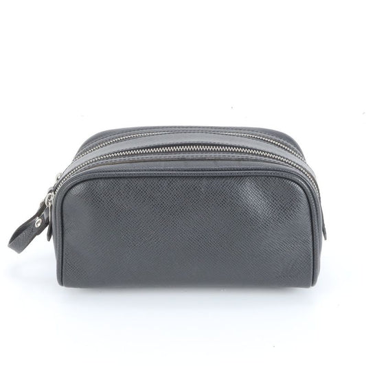 Extreme Louis Vuitton Taiga Trousse Ivan Ardoise M32492 Leather Second Bag