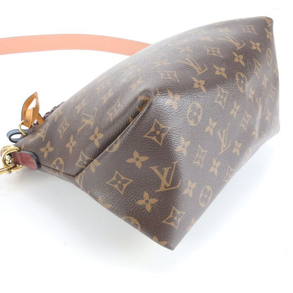 Louis Vuitton Monogram Mini Zipped Hobo M55090 2WAY Shoulder Bag Crossbody Hand