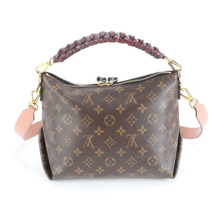 Louis Vuitton Monogram Mini Zipped Hobo M55090 2WAY Shoulder Bag Crossbody Hand