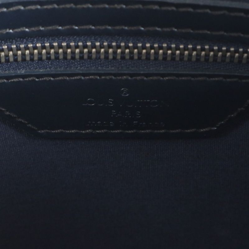 Louis Vuitton Monogram Matte Wilwood Blue M55115 Leather Tote Bag