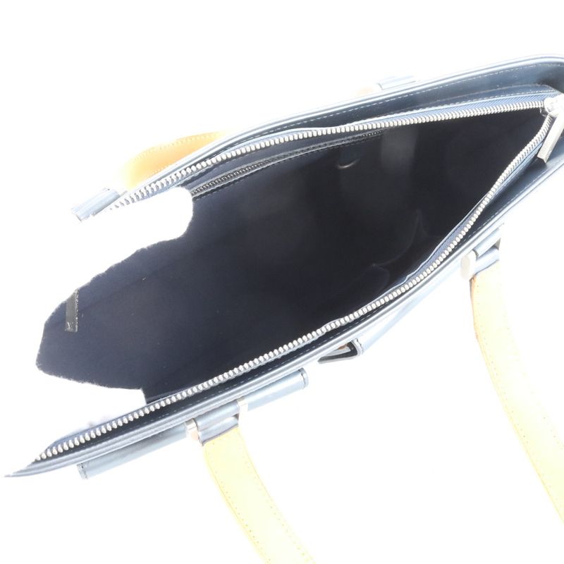 Louis Vuitton Monogram Matte Wilwood Blue M55115 Leather Tote Bag