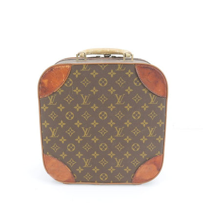 Louis Vuitton Monogram Trunk Case Stratos Mini Leather Boston Bag Business