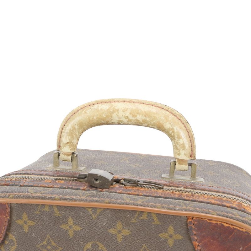 Louis Vuitton Monogram Trunk Case Stratos Mini Leather Boston Bag Business