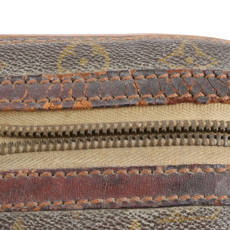 Louis Vuitton Monogram Trunk Case Stratos Mini Leather Boston Bag Business