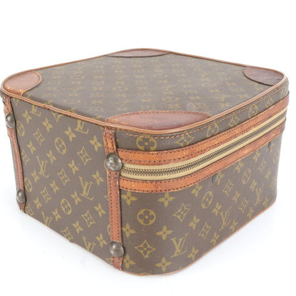Louis Vuitton Monogram Trunk Case Stratos Mini Leather Boston Bag Business