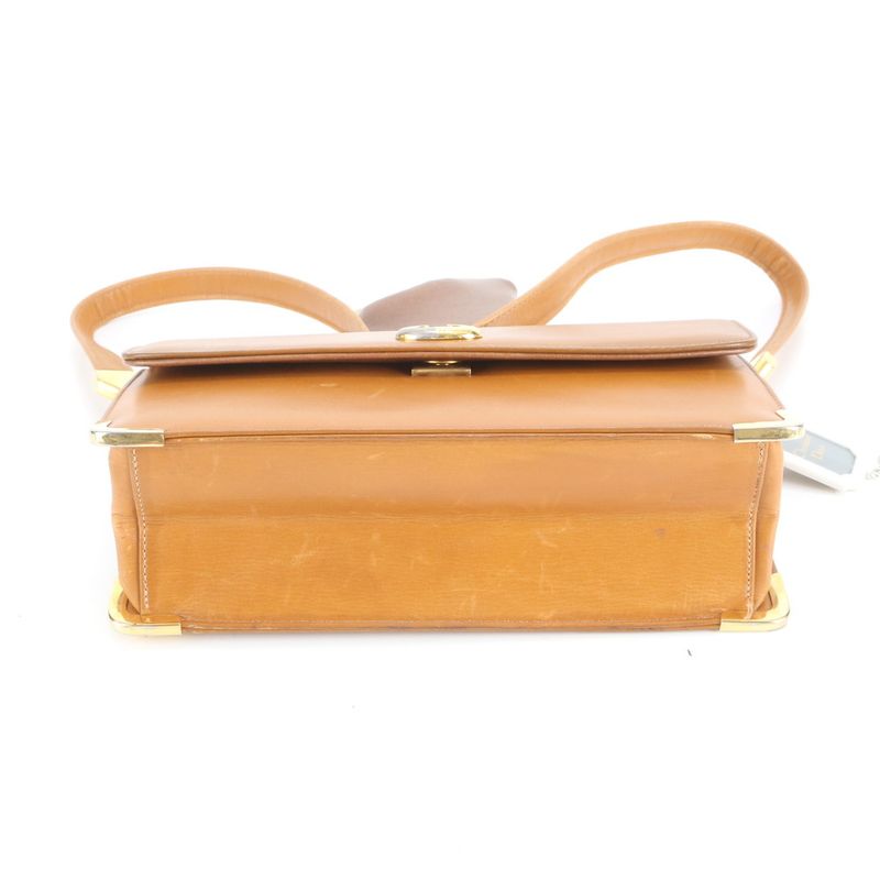 Extreme Vintage Christian Dior Clutch Leather 2WAY Shoulder Bag Shoulder Brown